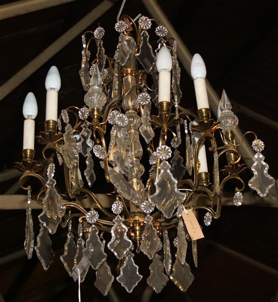 Pair chandeliers